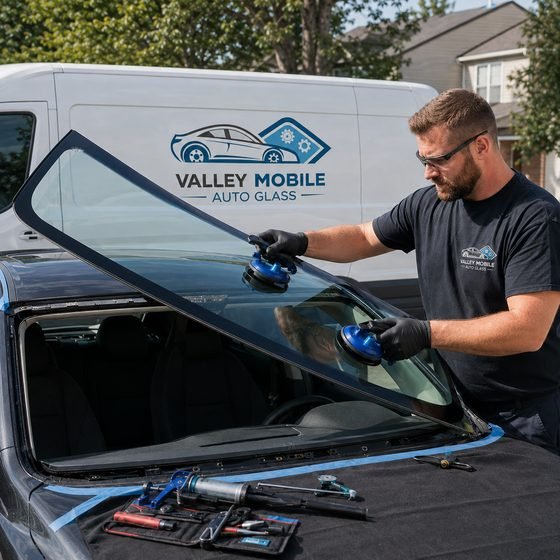 Windshield Replacement service by Valley Mobile Auto Glass